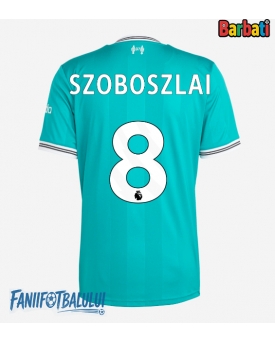 Liverpool Dominik Szoboszlai #8 Tricou Fotbal Replică 2025-26 Barbati Treilea